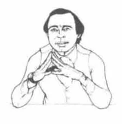 گنبدی شکل کردن دست ها