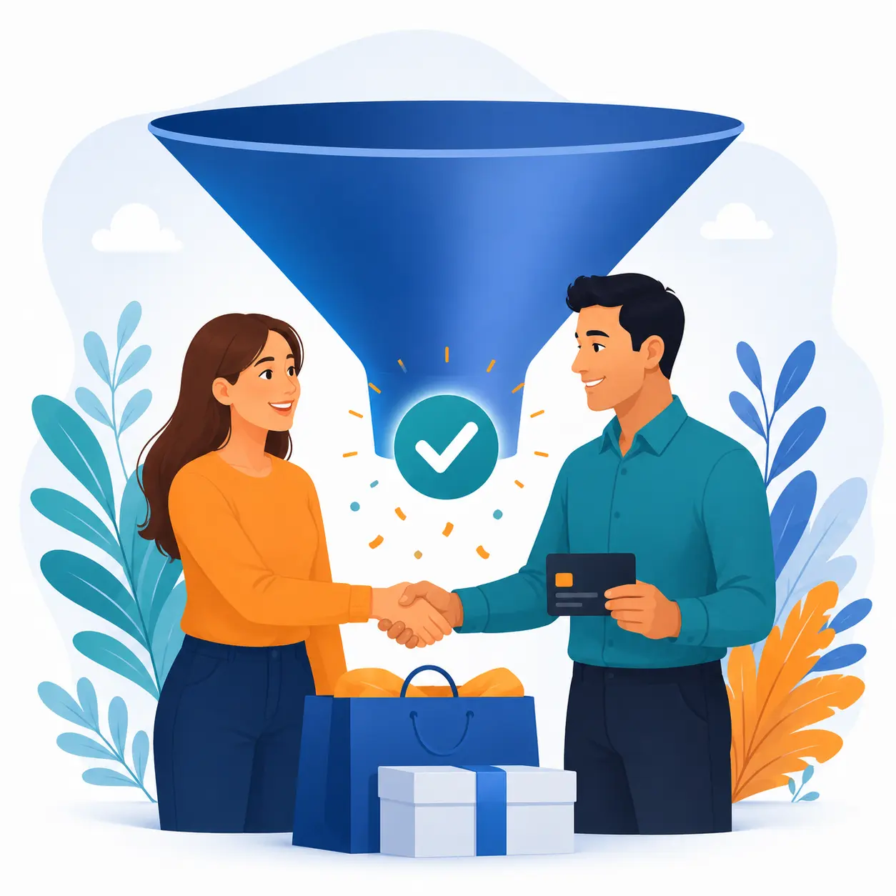 مراحل قیف فروش چیست؟