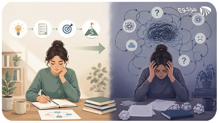 تفاوت نشخوار فکری با فکر کردن معمولی چیست؟