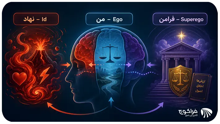 معنای ایگو از نظر فروید چیست